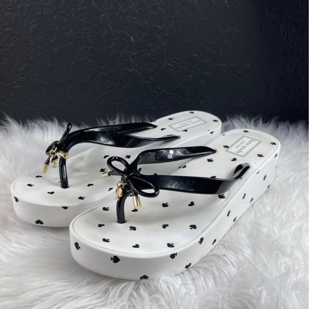 KATE SPADE PLATFORM SANDALS 9 - Picture 1 of 5